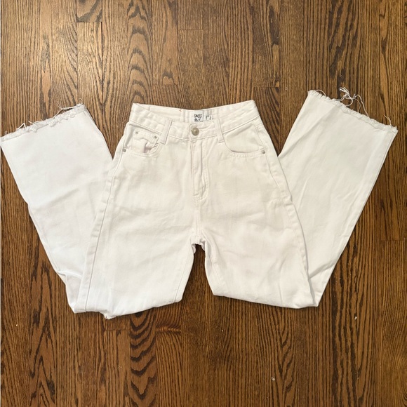 Princess Polly Denim - Women's White Jeans